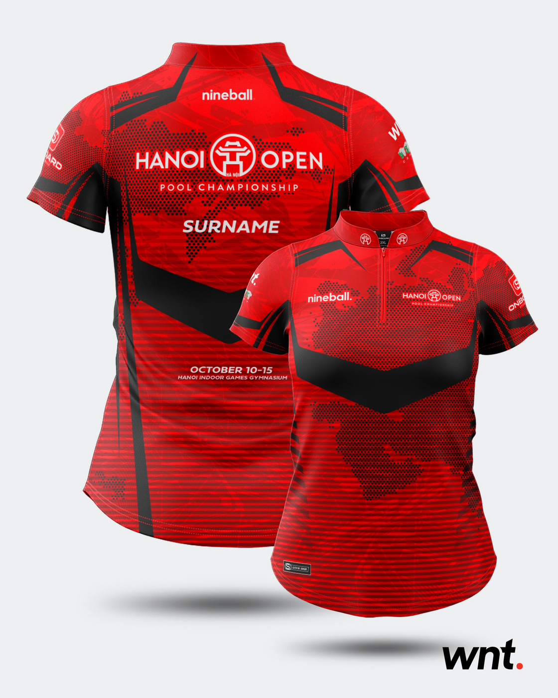 Official Hanoi Open Women's Jersey 2023 - Red