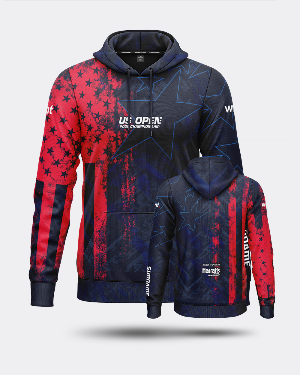 2024 US Open Performance Hoodie Navy