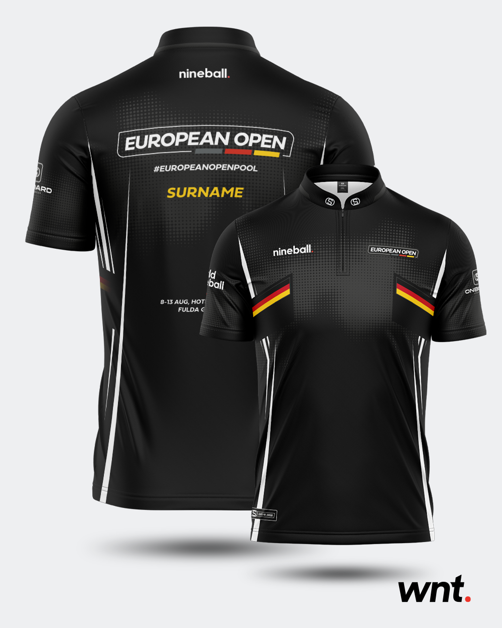 Official 2023 Black European Open Event Jersey