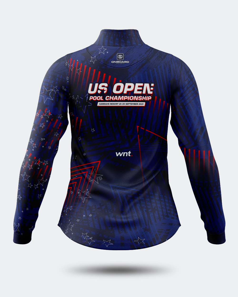 2023 Navy US Open Womens Full Zip Lightweight Jacket