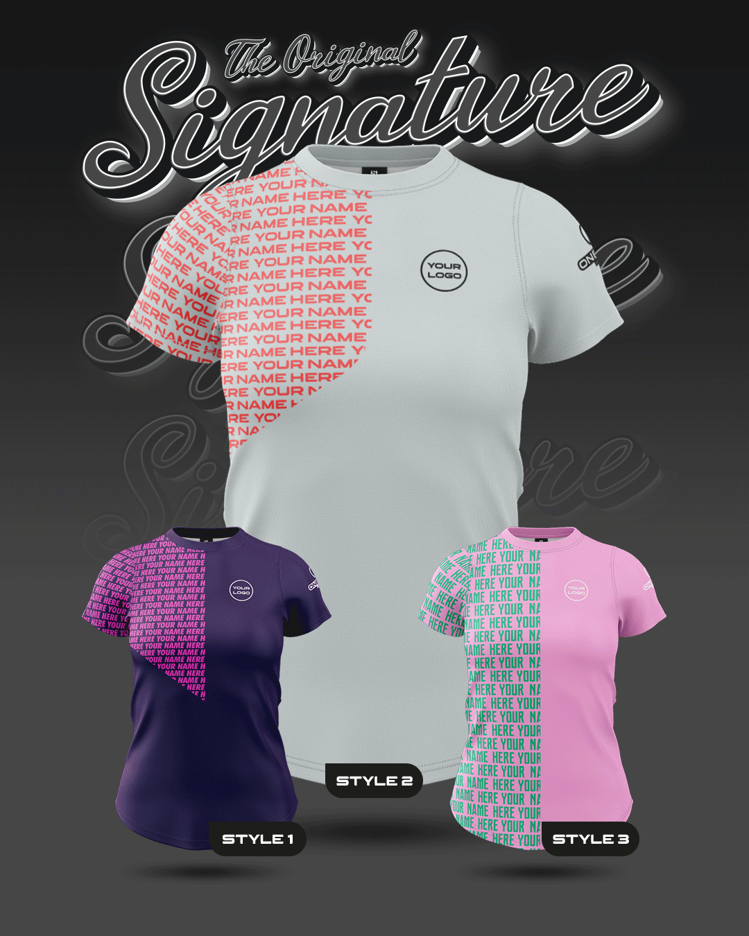 Womens Signature Tee Range